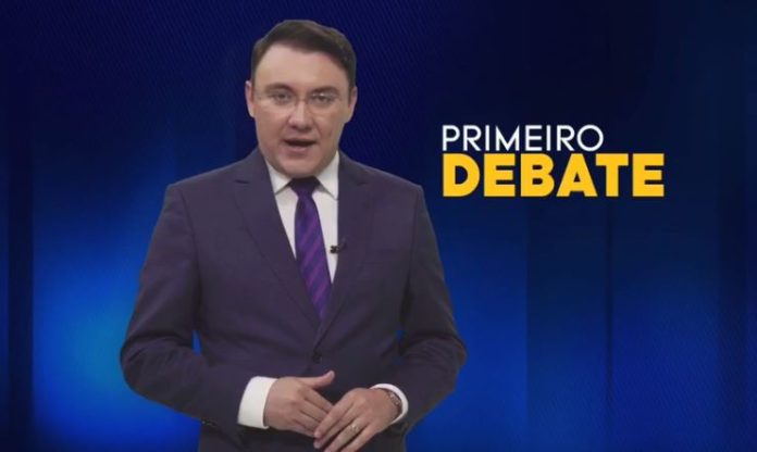 Candidatos a governador ficam cara a cara durante 1º debate, na TV Arapuan