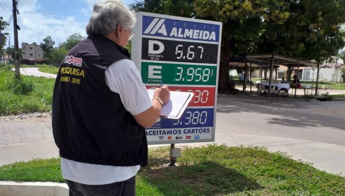 Pesquisa mostra onde encontrar menor preço da gasolina e do diesel em JP
